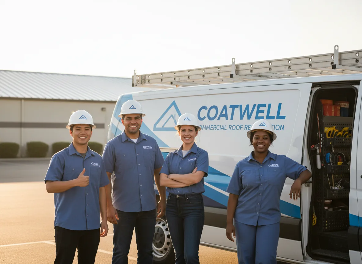 Commercial roof coating company in Arlington, CO